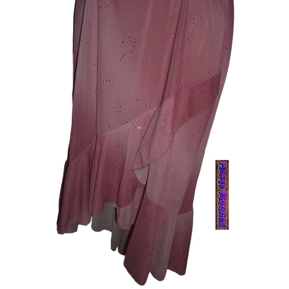 Taboo Dress Vtg 90s Pink Glitter Kawaii Fairy Barbie y2k Coquette Ballet McBling - Picture 12 of 15